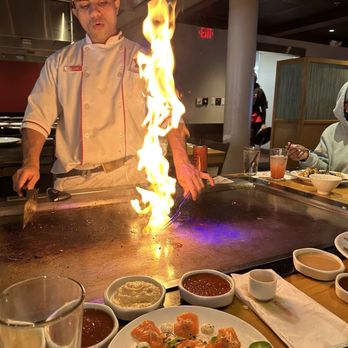 Benihana - Torrance - flaming onion volcano - Sushi Bars Near Me - Torrance, California