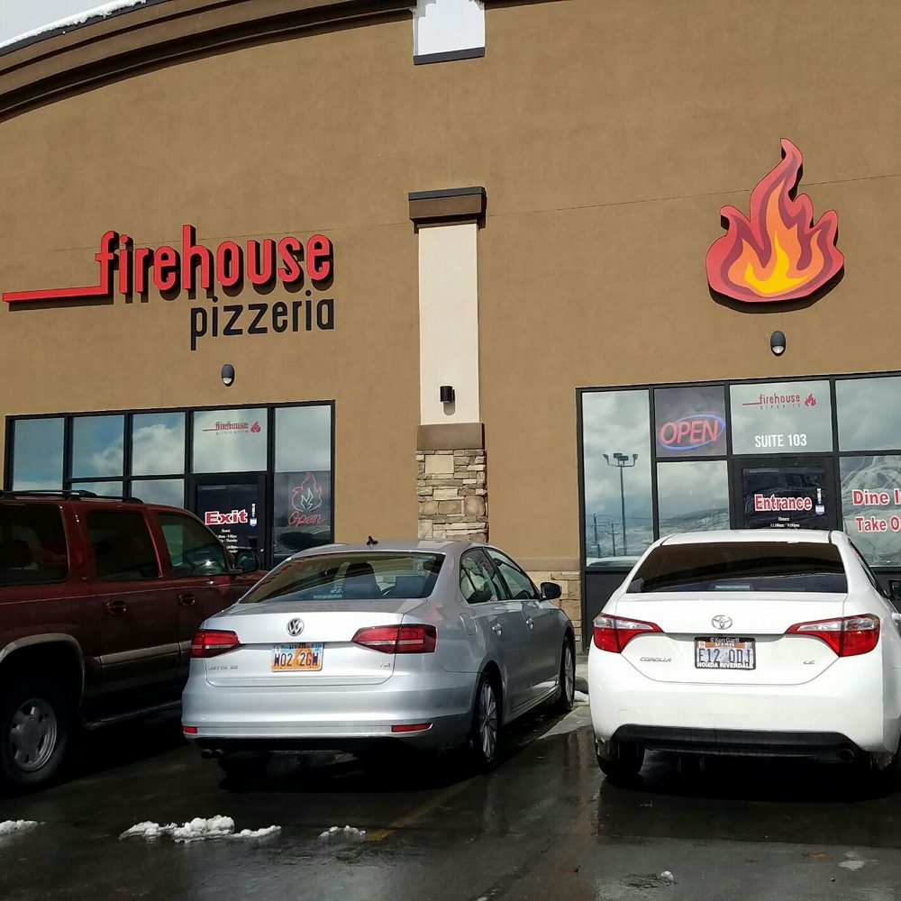 Firehouse Pizzeria - Outside - Pizza Near Me - Brigham City, Utah
