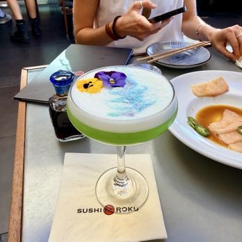 Sushi Roku - Electric Koi cocktail - Japanese Near Me - Newport Beach, California Sushi Roku - Electric Koi cocktail - Japanese Near Me - Newport Beach, California