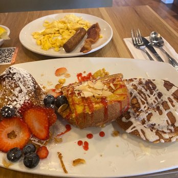 Broken Yolk Cafe - Sweet Trio - Breakfast & Brunch Near Me - Oceanside, California