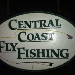 Central Coast Fly Fishing - Shop sign!