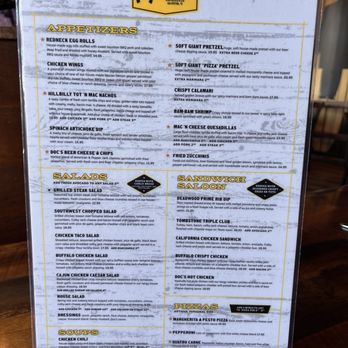 Doc Holliday's Roadhouse - Menu frontside - Desserts Near Me - Galveston, Texas Doc Holliday's Roadhouse - Menu frontside - Desserts Near Me - Galveston, Texas