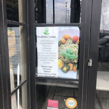 Planted Table - Small print: open for pickup Thursday's 12-6. - Food Delivery Services Near Me - Oakland, California