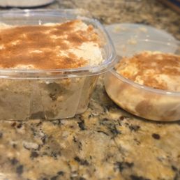 Biscoff tres leches cake and banana pudding