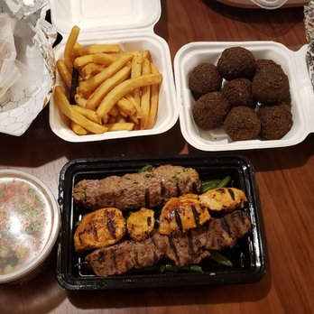 Hummus Elite - Mix grill platter, falafel platter and a Sharma sandwich for $65 before tax, tip and delivery. - Mediterranean Near Me - Englewood, New Jersey Hummus Elite - Mix grill platter, falafel platter and a Sharma sandwich for $65 before tax, tip and delivery. - Mediterranean Near Me - Englewood, New Jersey