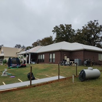 Estate Roofing - R-Panel being installed. - Roofing Near Me - Buffalo, Texas Estate Roofing - R-Panel being installed. - Roofing Near Me - Buffalo, Texas