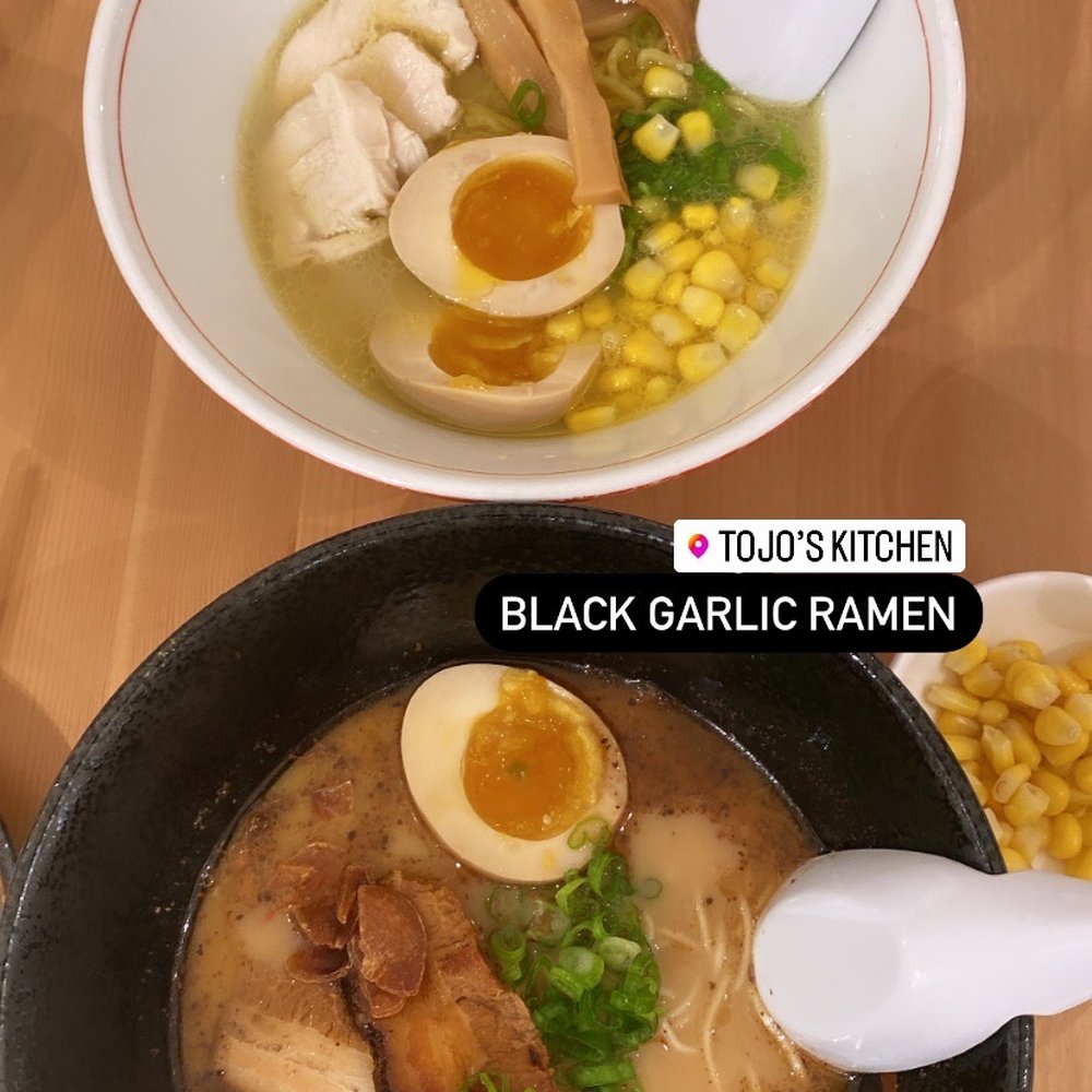 Tojo Kitchen - Golden Yuzu Ramen and Black Garlic Ramen - Ramen Near Me - Paramus, New Jersey Tojo Kitchen - Golden Yuzu Ramen and Black Garlic Ramen - Ramen Near Me - Paramus, New Jersey