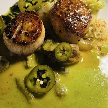 Sylva - Pan roasted Day Boat Scallops - New American Near Me - Tahoe City, California