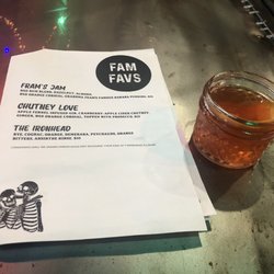 Never Say Die - Third page of menu and the Ironhead