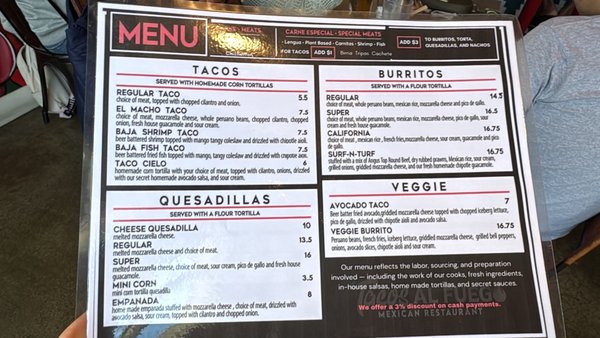 Menu photo 2 Tacos Al Fuego Watsonville, CA Menu photo 2 Tacos Al Fuego Watsonville, CA