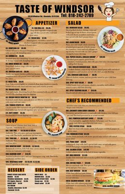 Menu photo 1 Taste Of Windsor Glendale, CA Menu photo 1 Taste Of Windsor Glendale, CA