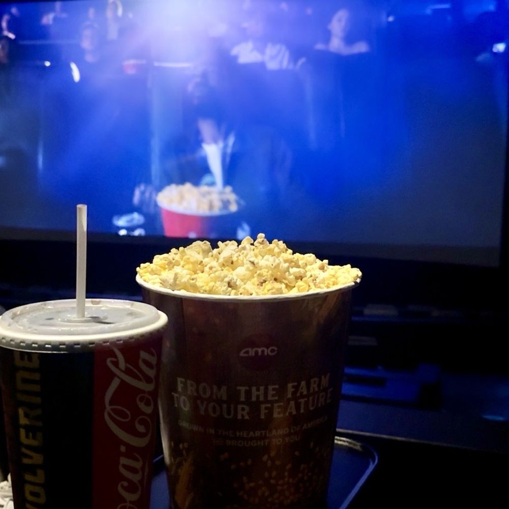 Large popcorn & large coke Large popcorn & large coke