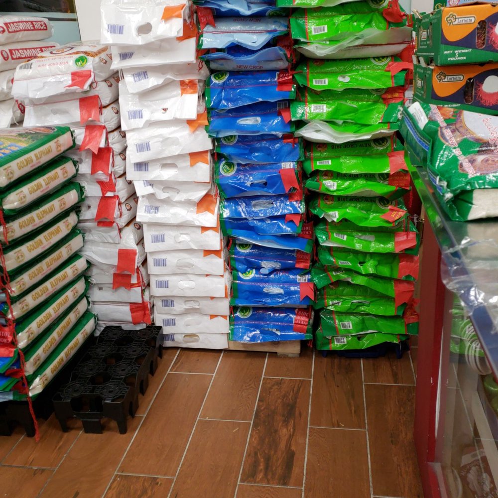 Mekong Market - a large stack of bags of food - International Grocery Near Me - Lynn, Massachusetts Mekong Market - a large stack of bags of food - International Grocery Near Me - Lynn, Massachusetts