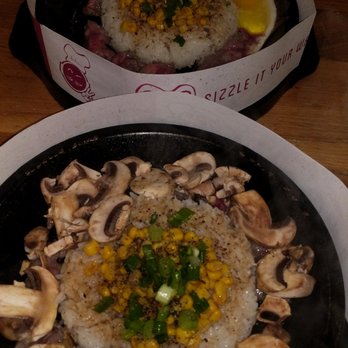 Pepper Lunch - Regular beef + mushrooms ($1) - Teppanyaki Near Me - Irvine, California