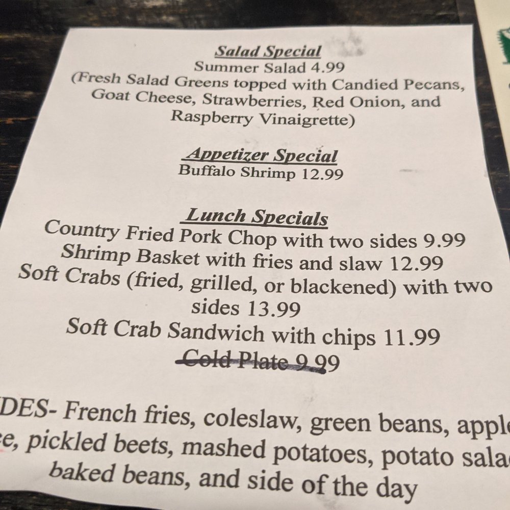 Darrell's Restaurant - Menu - Seafood Near Me - Manteo, North Carolina Darrell's Restaurant - Menu - Seafood Near Me - Manteo, North Carolina