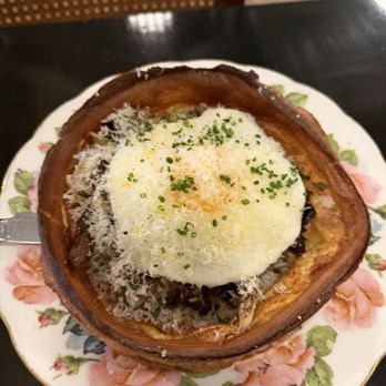 Cordelia - Mushroom leek Dutch baby - New American Near Me - Cleveland, Ohio