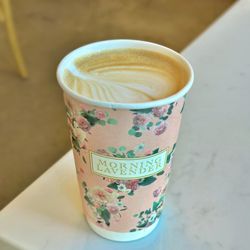 Morning Lavender Cafe - Caramel Mocha