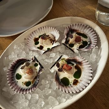 Bestia - Peruvian Scallop Crudo* - Italian Near Me - Los Angeles, California