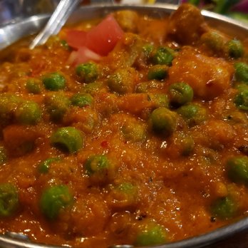 India Palace Uptown - Matar mushroom ($12), vegan by default. Flavorful, fresh and light. - Indian Near Me - Minneapolis, Minnesota