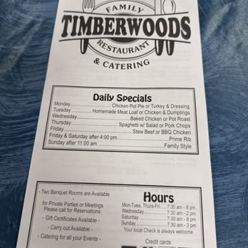 Timberwoods Family Restaurant - Southern Near Me - Morganton, North Carolina