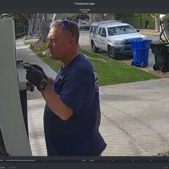 Rick's Gate Works - Closeup showing  all the master keys to open peoples boxes outside - Garage Door Services Near Me - Canoga Park, California