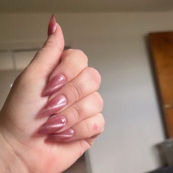 Fairy Nails Lounge - Pink, cat eye Gel x nails - Eyebrow Services Near Me - Hayward, California Fairy Nails Lounge - Pink, cat eye Gel x nails - Eyebrow Services Near Me - Hayward, California