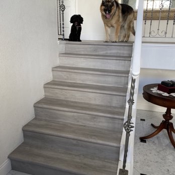 Duran Flooring - Very challenging stairs. They did an amazing job!! Just beautiful. - Flooring Near Me Duran Flooring - Very challenging stairs. They did an amazing job!! Just beautiful. - Flooring Near Me