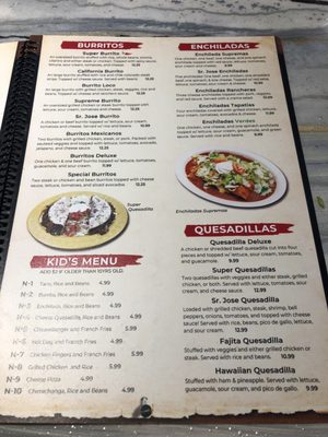 Menu photo 1 Sr Jose Mexican Restaurant Leland, MS Menu photo 1 Sr Jose Mexican Restaurant Leland, MS