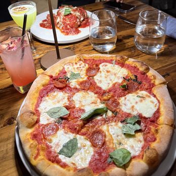 Felina Steak - Margherita pizza with pepperoni and Lasagna - Italian Near Me - Jersey City, New Jersey Felina Steak - Margherita pizza with pepperoni and Lasagna - Italian Near Me - Jersey City, New Jersey