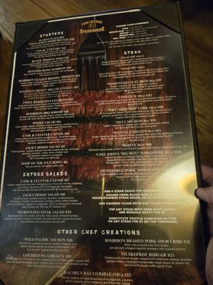 Menu photo 7 Cask & Cleaver Steakhouse Mount Vernon, WA