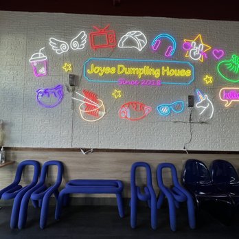 Joyee's Dumpling House - Wall with cute neon lights - Chinese Near Me - San Diego, California Joyee's Dumpling House - Wall with cute neon lights - Chinese Near Me - San Diego, California