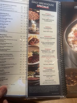 Menu photo 1 BJ's Restaurant & Brewhouse Cerritos, CA Menu photo 1 BJ's Restaurant & Brewhouse Cerritos, CA