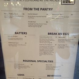 Breakfast Menu.