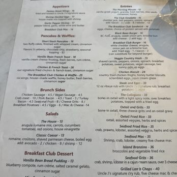 The Breakfast Club - Menu - Breakfast & Brunch Near Me - Silver Spring, Maryland The Breakfast Club - Menu - Breakfast & Brunch Near Me - Silver Spring, Maryland