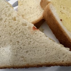 Had some amazing toast with a piece of hair for extra seasoning