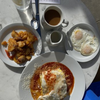 Immigrant Son Caffe - Breakfast lasagna, side of potatoes, side of eggs - New American Near Me - Ventura, California Immigrant Son Caffe - Breakfast lasagna, side of potatoes, side of eggs - New American Near Me - Ventura, California