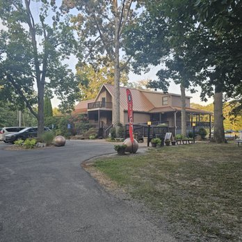 Copper Dock Winery - The property as seen walking toward it from the parking lot. - New American Near Me - Pocahontas, Illinois