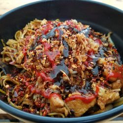 Wok In - I really went overboard with the sauce