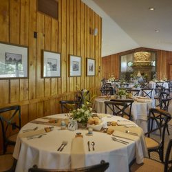 The Venue at Wicked Woods Golf - Wedding table in our venue room