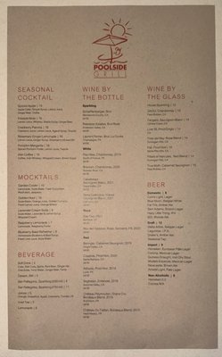 Menu photo 1 Poolside Grill Palo Alto, CA
