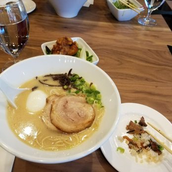 Ippudo Berkeley - Shiromaro tamago $16 + fried chicken $4 = $20 +tax for lunch (expensive) - Ramen Near Me - Berkeley, California