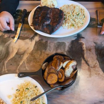 AJ Spurs Saloon & Dining Hall - The Gambler and sides - Steakhouses Near Me - Grover Beach, California