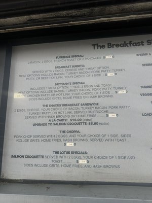 Menu photo 2 The Breakfast Shack Los Angeles, CA Menu photo 2 The Breakfast Shack Los Angeles, CA