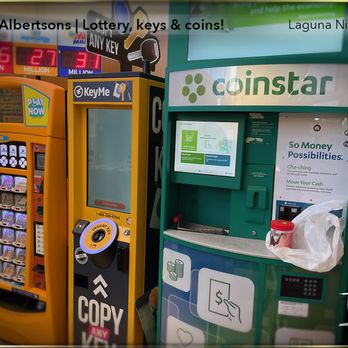 Albertsons - After rolling eight rolls of coins & looking at remaining pile in front of me... I remembered Coinstar! - Grocery Near Me - Laguna Niguel, California Albertsons - After rolling eight rolls of coins & looking at remaining pile in front of me... I remembered Coinstar! - Grocery Near Me - Laguna Niguel, California