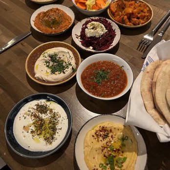 Hamsa - The Wholeshebang of small plates - Mediterranean Near Me - Houston, Texas Hamsa - The Wholeshebang of small plates - Mediterranean Near Me - Houston, Texas