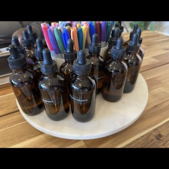 JIĀ HOME CO - Different scents and colorful markers to create the candle labels. - Home Decor Near Me - Berkeley, California JIĀ HOME CO - Different scents and colorful markers to create the candle labels. - Home Decor Near Me - Berkeley, California