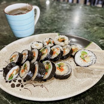 Bulgogi Korean Bistro - a plate of sushi - Korean Near Me - Edmond, Oklahoma Bulgogi Korean Bistro - a plate of sushi - Korean Near Me - Edmond, Oklahoma