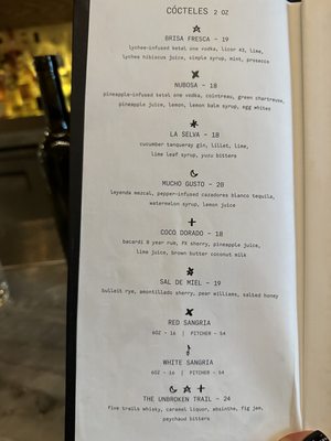 Menu photo 1 Bar Chica Toronto, ON Menu photo 1 Bar Chica Toronto, ON