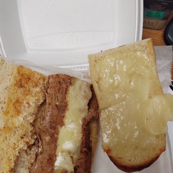 Fratelli's Pizza - a meat and cheese sandwich in a styrofoam container - Italian Near Me - Ephrata, Pennsylvania