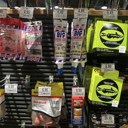 Bass Pro Shops - Fishing department